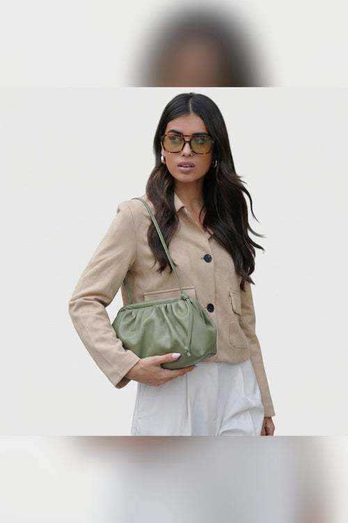 Bolso cruzado Dalila en verde