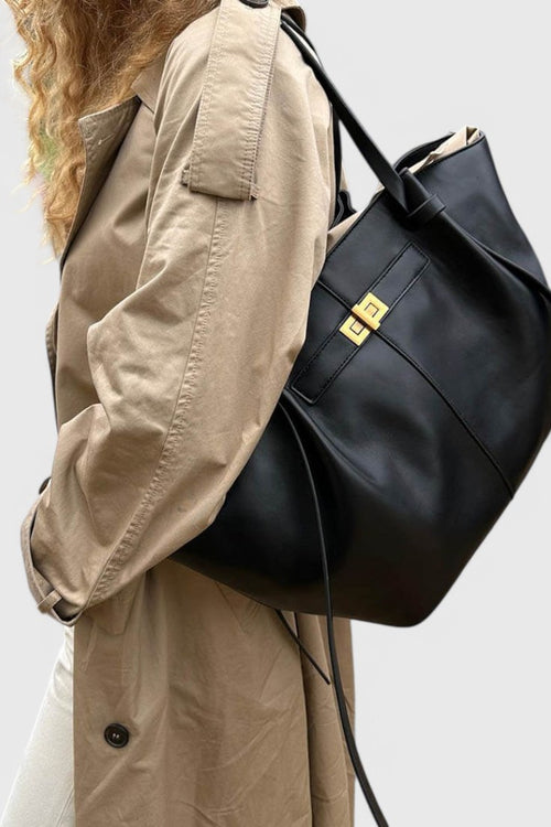 Bolso estructurado Clio en negro