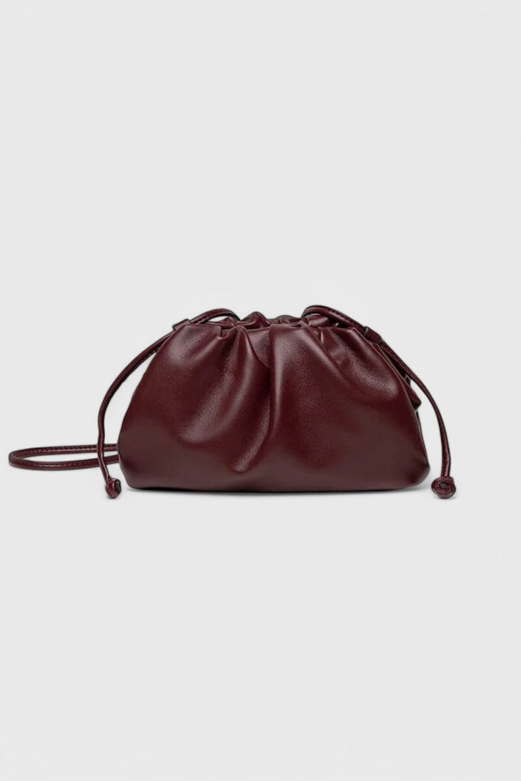 Bolso cruzado Dalila en burdeos