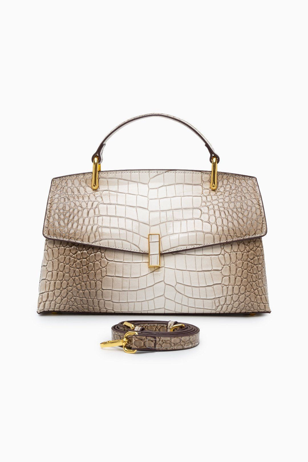 Bolso de mano Elisa en crema