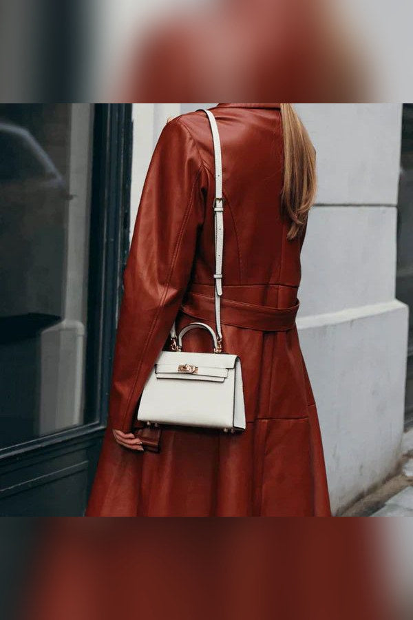 Bolso Atlas en blanco