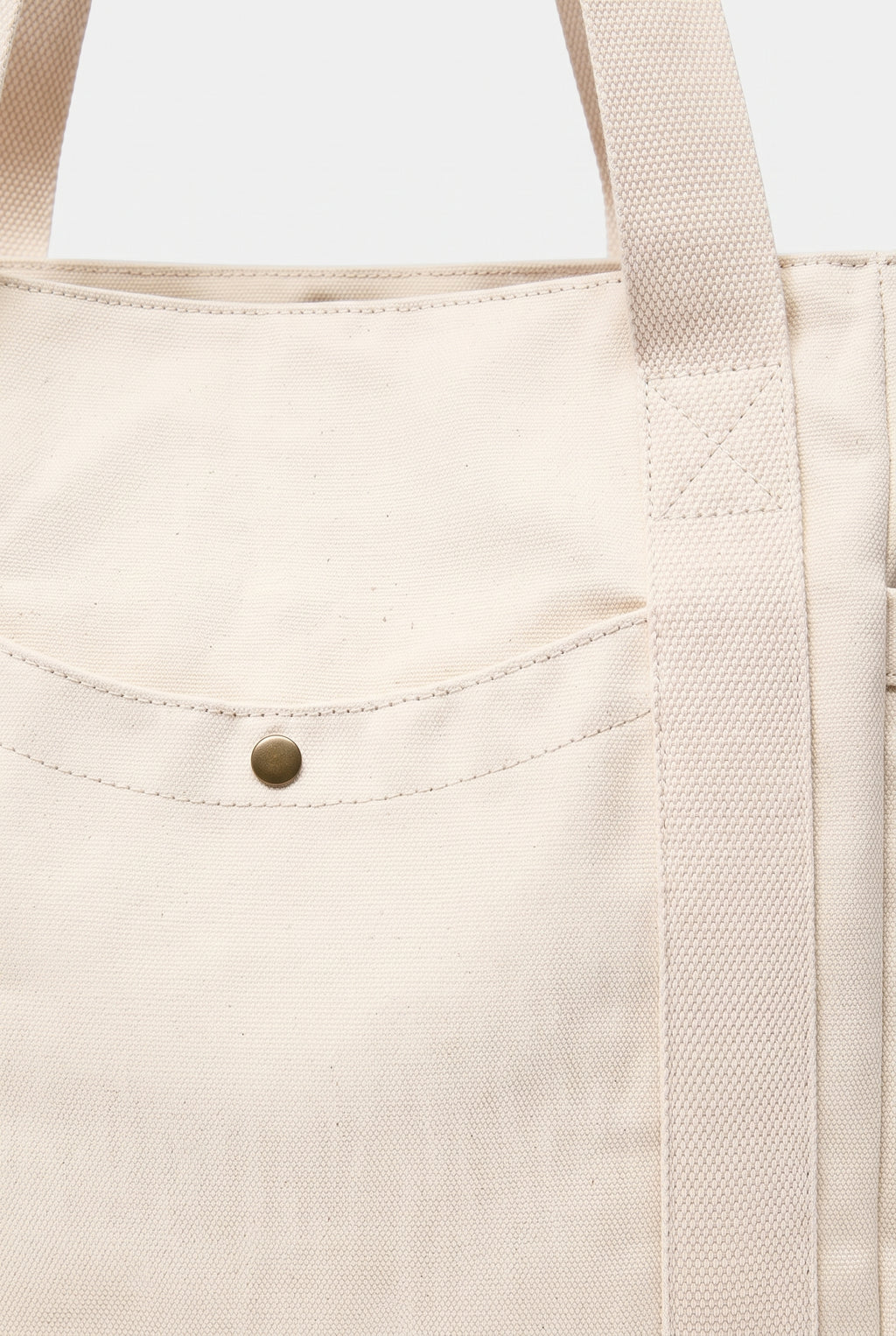 Bolso de lona para el día a día en blanco