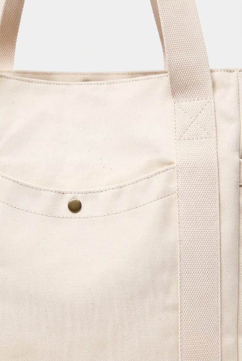 Bolso de lona para el día a día en blanco