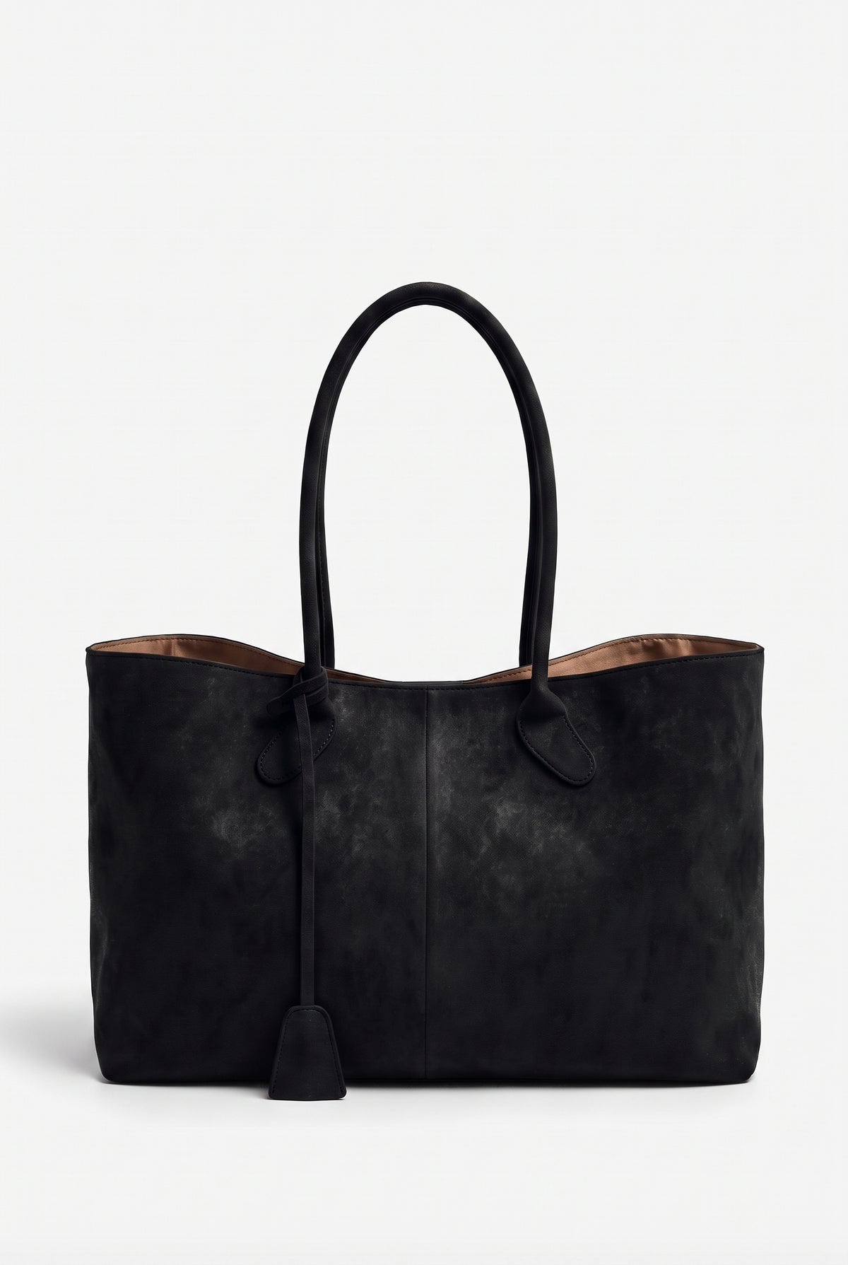 Bolso de mano de gran capacidad en negro