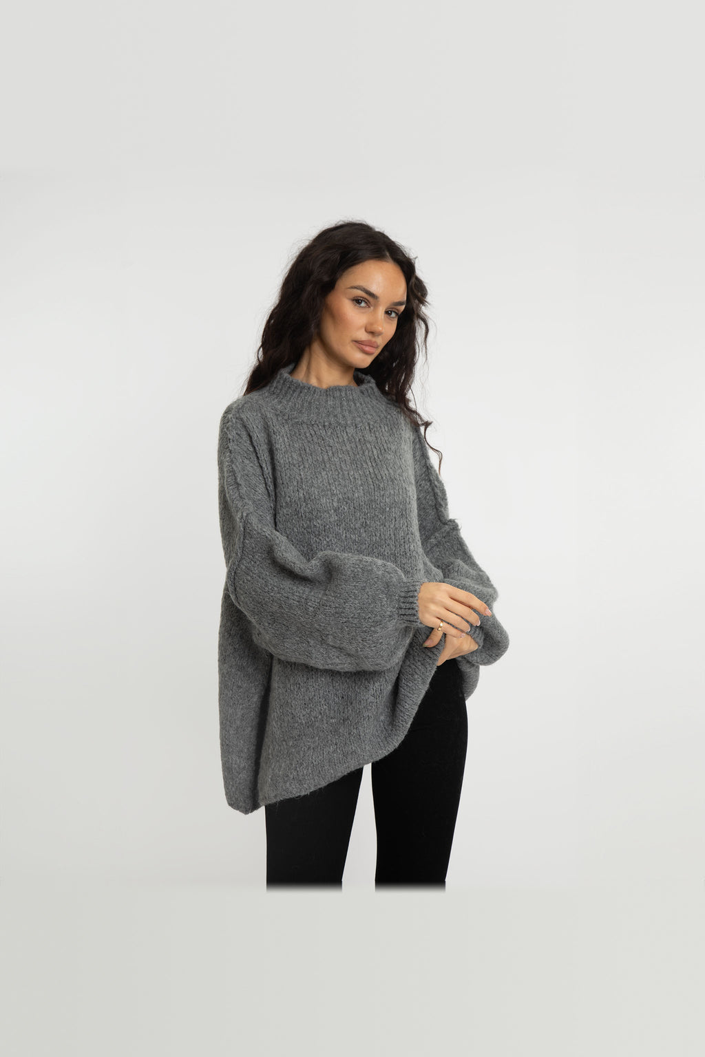 Jersey oversize de punto suave