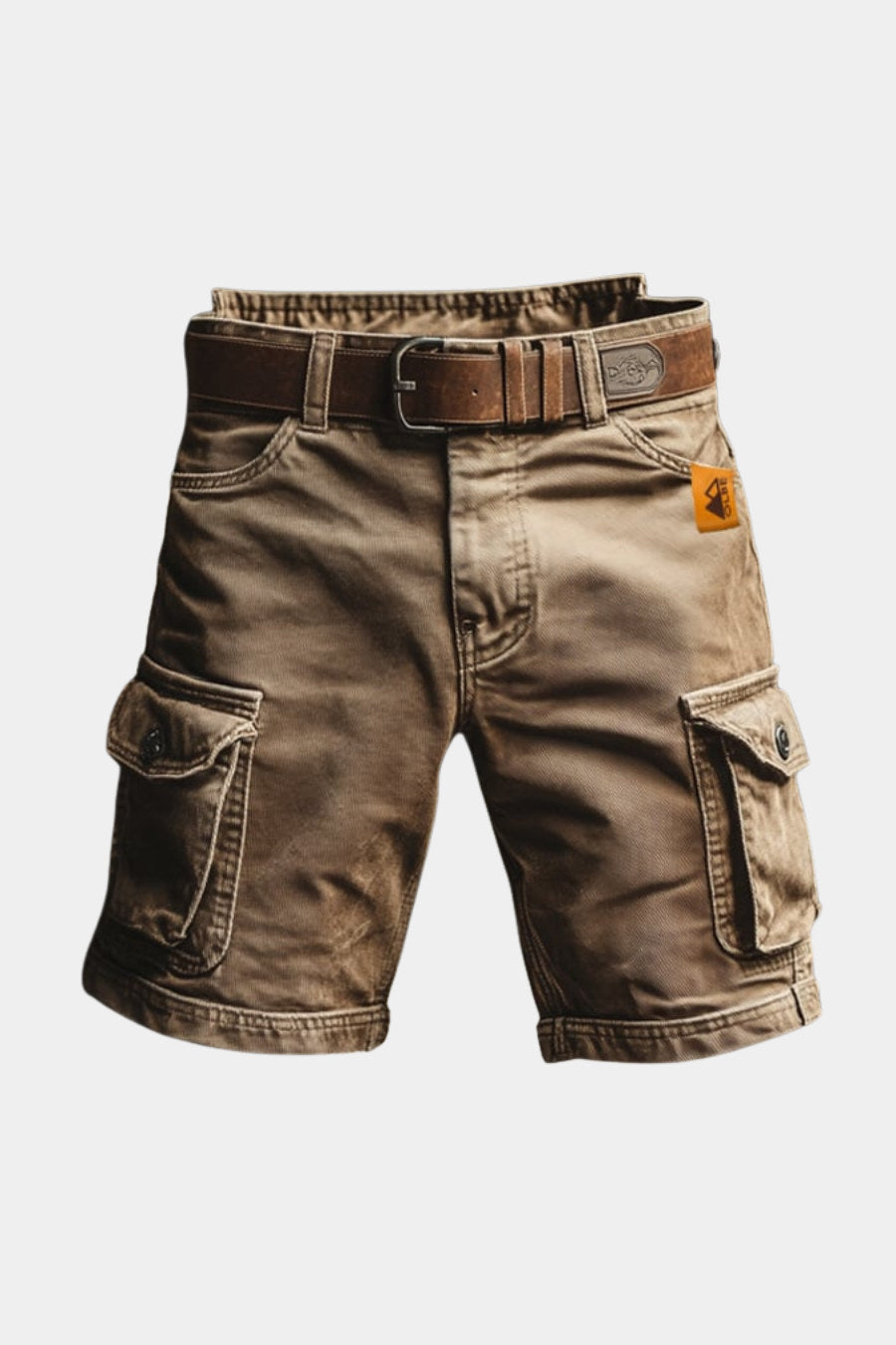 Pantalón corto de exterior en caqui
