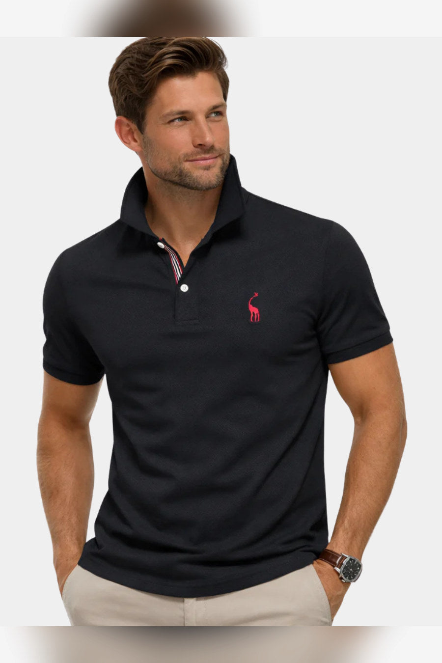 Polo de verano en azul marino