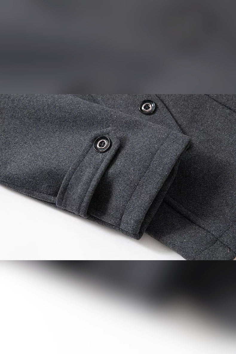 Abrigo de dos piezas en gris